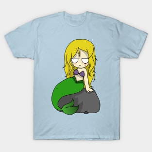 not really happy mermaid T-Shirt